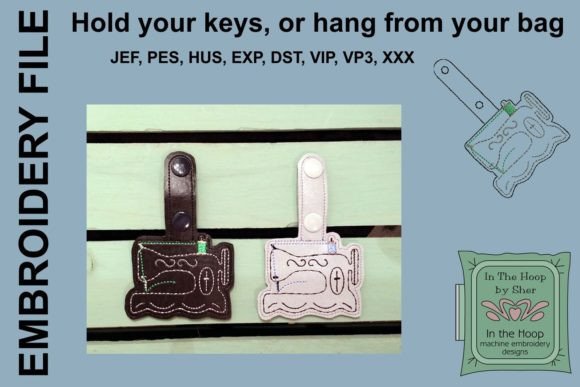 Antique Sewing Machine Key Fob Review