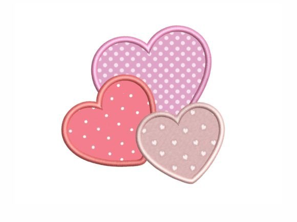 Applique Hearts Review for Handmade Gifts