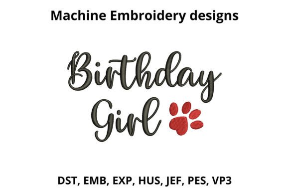 Birthday Girls Embroidery Design Review