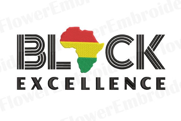 Black Excellence Embroidery for Seasonal Creations