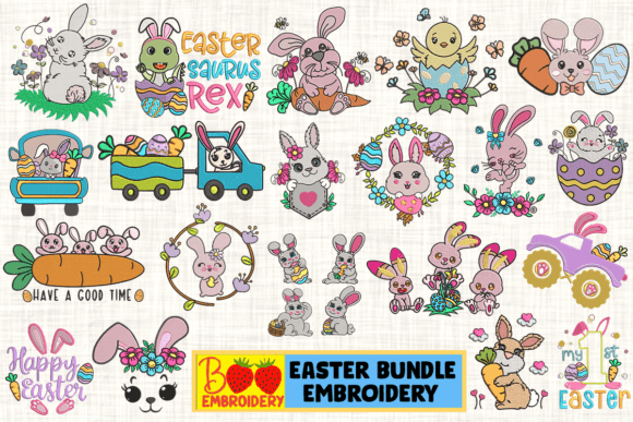 Easter Bundle Embroidery Review