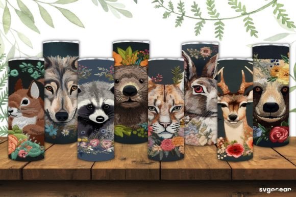 Embroidery Animals Tumbler Wrap Bundle Review