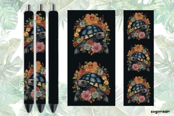 Embroidery Turtle Pen Wraps Sublimation Review