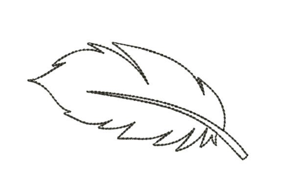 Feather Sketch Embroidery Design Review