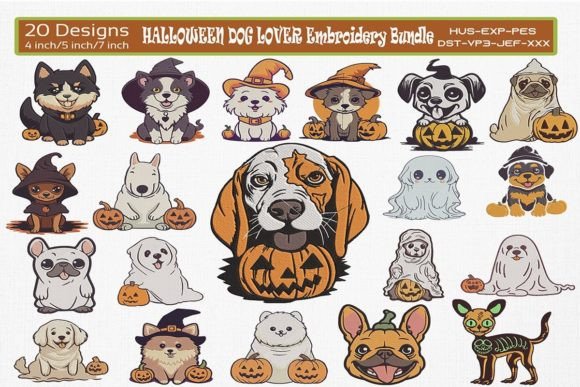 Halloween Dog Lover Embroidery Bundle Review