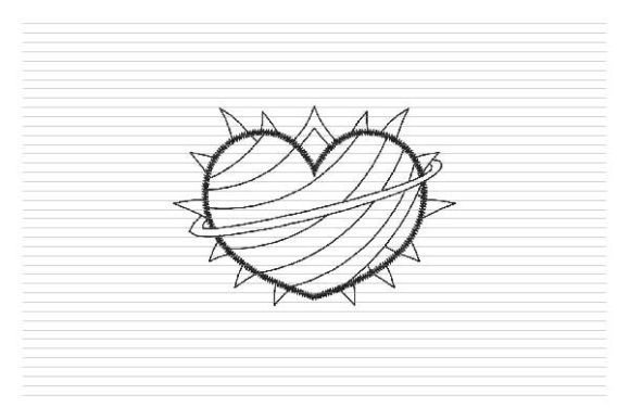 Heart Spiked Embroidery Review for Seasonal Use