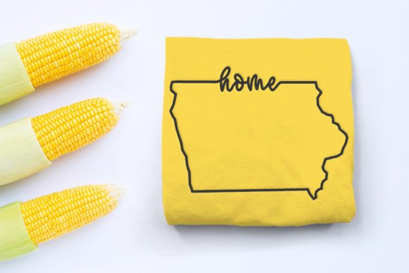 Iowa Home State Outline Embroidery Review