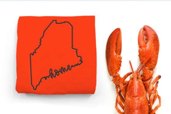 Maine Home State Outline Embroidery Review
